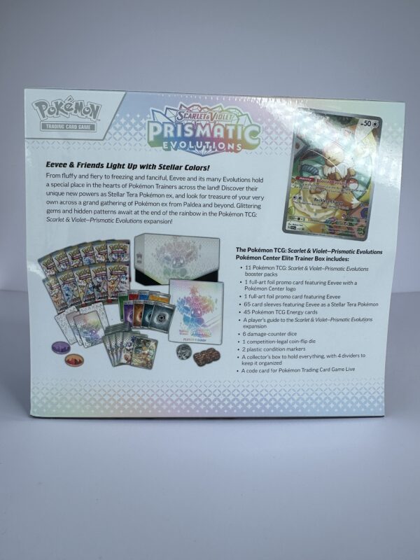 Prismatic Evolutions Pokémon Center Exclusive ETB - Image 2