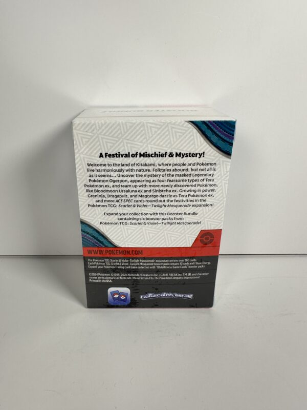 Pokémon Twilight Masquerade Booster Bundle - Image 3