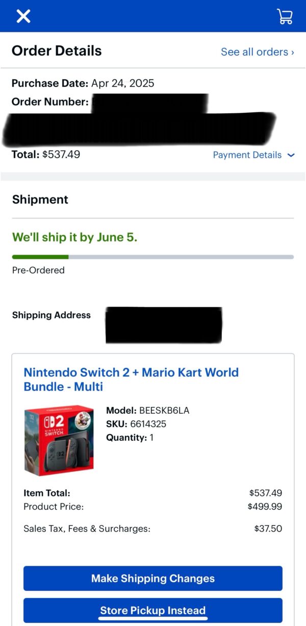 Nintendo Switch 2 Console + Mario Kart World Bundle 2025 - Preorder Confirmed - Image 7