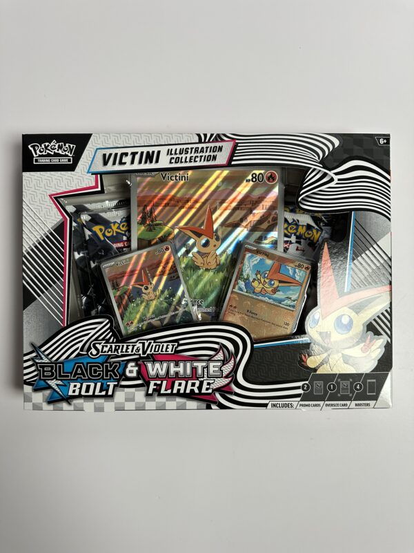 pokémon - trading card game: unova victini illustration collection SV Black Bolt & White Flare Box – Otaku Origins you get an illustration rare Pokémon Trading Card Game: Unova