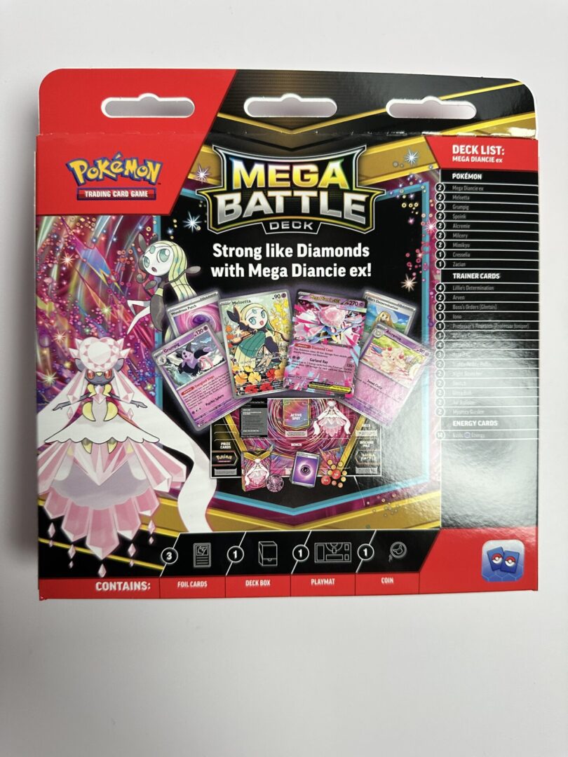Pokemon TCG Mega Battle Deck Mega Diancie ex - Image 2