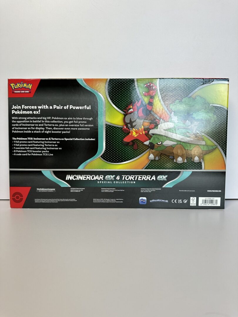 Pokémon TCG: Incineroar ex & Torterra ex Special Collection - Image 2