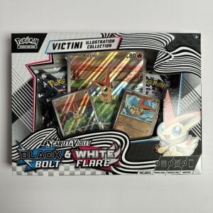 Pokémon Unova Victini Illustration Collection SV Black Bolt & White Flare Box
