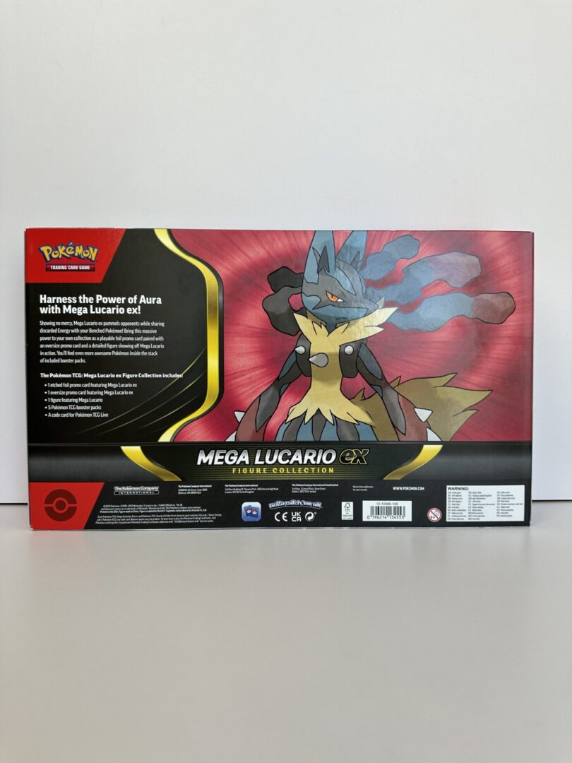 Pokémon TCG: Mega Lucario ex Figure Collection